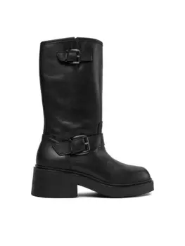 Ботильоны на блочном каблуке Ankle Bronx, черный