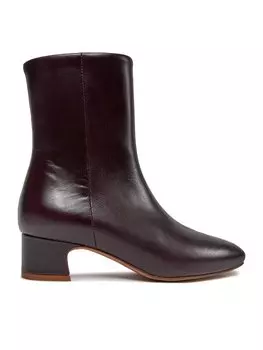 Ботильоны на блочном каблуке Balagan, коричневый