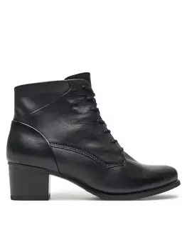 Ботильоны на блочном каблуке Caprice, черный