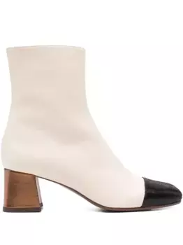 Ботильоны на блочном каблуке Chie Mihara, нейтральный