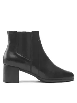Ботильоны на блочном каблуке D N. Annya M. B D94CBB 00085 Geox, черный