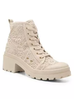 Ботильоны на блочном каблуке DeeZee, бежевый