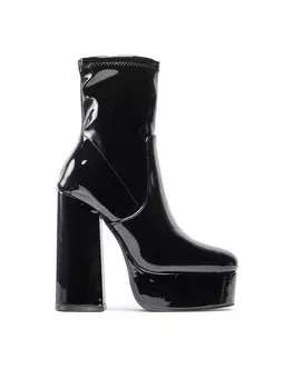 Ботильоны на блочном каблуке DeeZee, черный