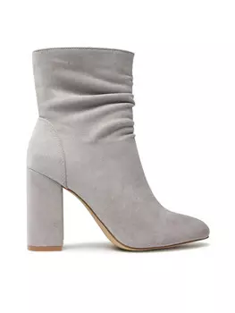 Ботильоны на блочном каблуке DeeZee, серый