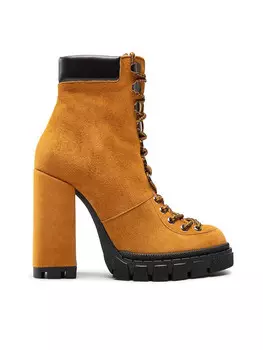 Ботильоны на блочном каблуке Eva Minge, желтый