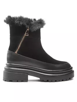 Ботильоны на блочном каблуке Eva Minge, черный