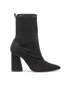 Ботильоны на блочном каблуке Eva Minge, черный