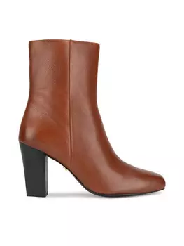 Ботильоны на блочном каблуке Gino Rossi, коричневый