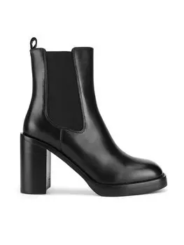 Ботильоны на блочном каблуке Gino Rossi, черный