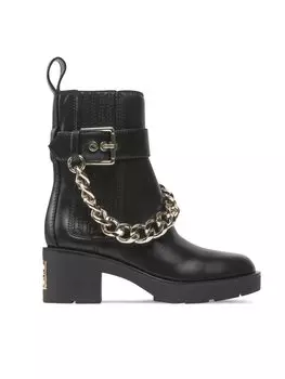 Ботильоны на блочном каблуке Guess, черный
