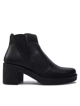 Ботильоны на блочном каблуке Imac, черный