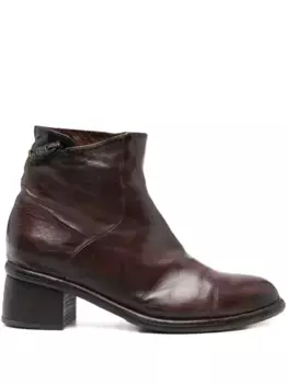 Ботильоны на блочном каблуке KING TARTUFOLI, коричневый