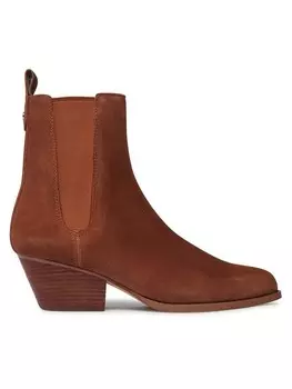 Ботильоны на блочном каблуке Klassische Kinlee Bootie MICHAEL KORS, коричневый