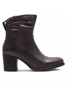 Ботильоны на блочном каблуке Lasocki, коричневый