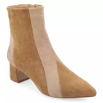 Ботильоны на блочном каблуке Lusinda Journee, коричневый