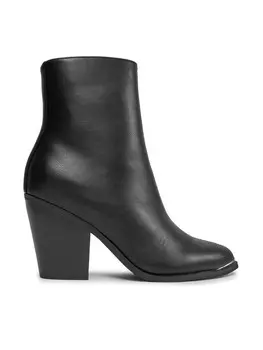 Ботильоны на блочном каблуке ONLY, черный