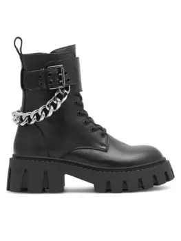 Ботильоны на блочном каблуке Schnrschuhe Eva Minge, черный