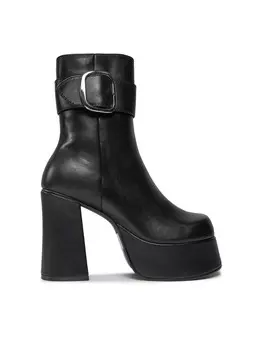 Ботильоны на блочном каблуке Siren Bootie SM11002628 Steve Madden, черный