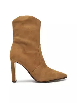 Ботильоны на блочном каблуке Tamaris, коричневый