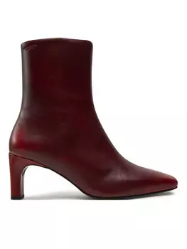 Ботильоны на блочном каблуке Vagabond Shoemakers, красный