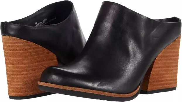 Ботильоны на каблуке Challis Kork-Ease, цвет Black Full Grain