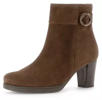 Ботильоны на каблуке GABOR Booties, коричневый