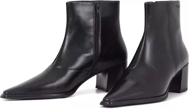 Ботильоны на каблуке Giselle Leather Bootie Vagabond Shoemakers, черный