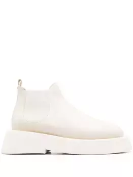 Ботильоны на каблуке Marsll, белый