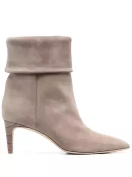 Ботильоны на каблуке Paris Texas, нейтральный