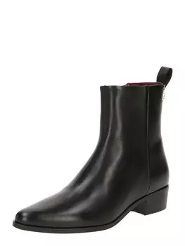 Ботильоны на каблуке TOMMY HILFIGER Booties, черный