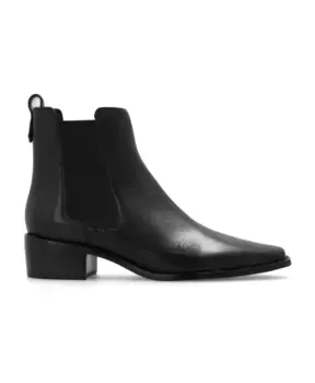 Ботильоны на каблуке Tory Burch, черный