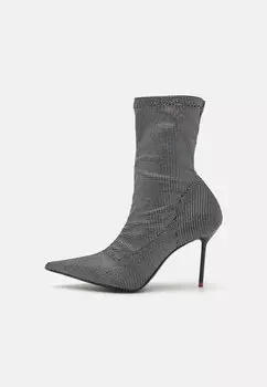 Ботильоны на каблуке Wagner Ankle Boot Pinko, цвет nero/iridescente