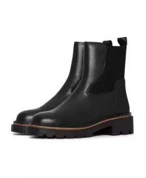 Ботильоны на массивной платформе Cesare Gaspari, черный