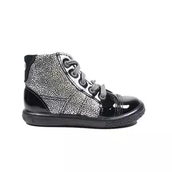 Ботильоны на молнии или шнуровке Ricosta, серебро