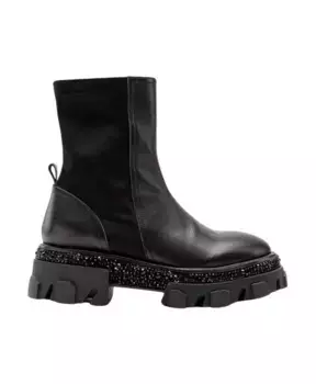 Ботильоны на платформе Alma En Pena, черный