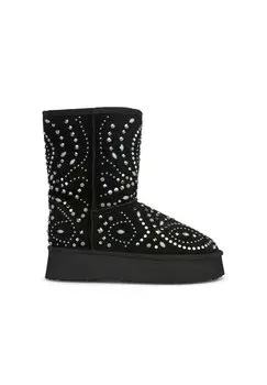 Ботильоны на платформе Alma en Pena, черный