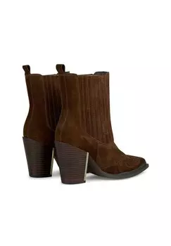 Ботильоны на платформе Alma en Pena, коричневый