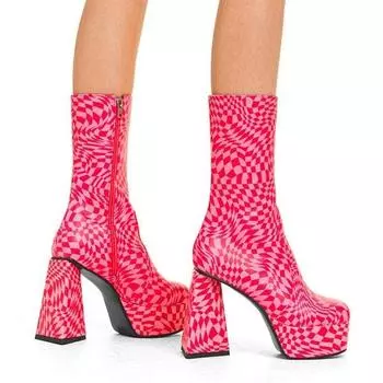 Ботильоны на платформе «Another Realm» Lamoda, мультиколор