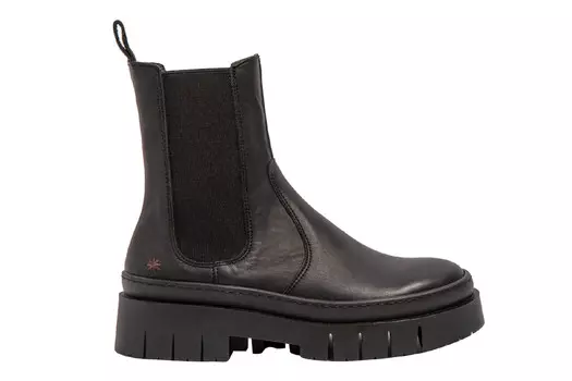 Ботильоны на платформе Antwerp Art, черный