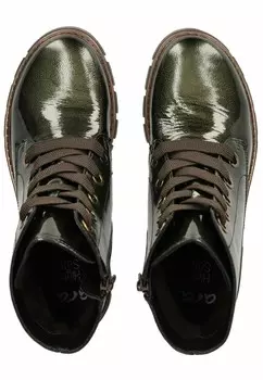 Ботильоны на платформе ara, темно-зеленый