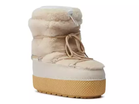 Ботильоны на платформе Azalea Wang Daylen, натуральный бежевый