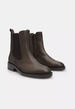 Ботильоны на платформе Bata, коричневый