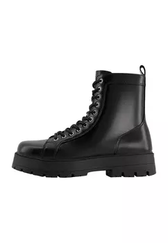 Ботильоны на платформе Bershka, черный