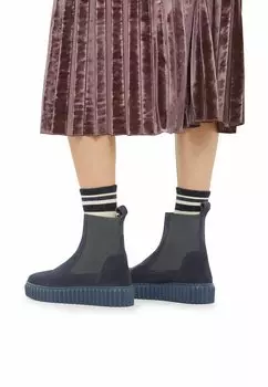 Ботильоны на платформе Beth Voile Blanche, синий