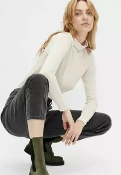 Ботильоны на платформе BIAGUNNA Bianco, оливковый