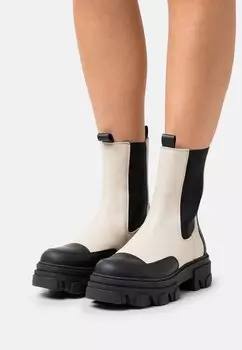 Ботильоны на платформе Bianco, бежевый