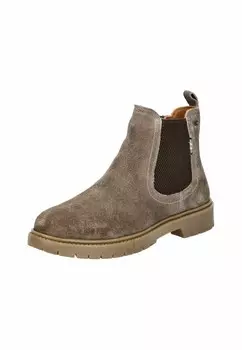 Ботильоны на платформе camel active, серо-коричневый