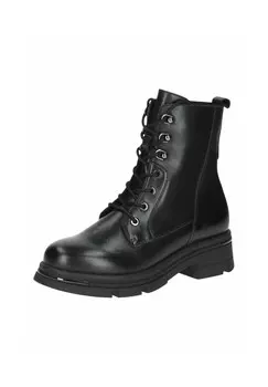 Ботильоны на платформе Caprice, черный деним