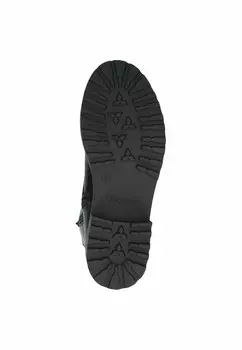 Ботильоны на платформе Caprice, черный деним