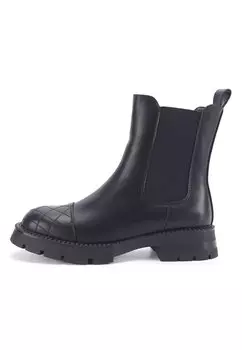 Ботильоны на платформе Chelsea Butigo, черный